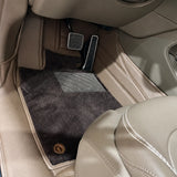 Bespoke Premium Top-Grain Cowhide Leather Floor Mats for Aston Martin | Custom-Fit Luxury Interior