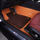 Bespoke Premium Top-Grain Cowhide Leather Floor Mats For BMW | Made to Measure Handmade Fitment