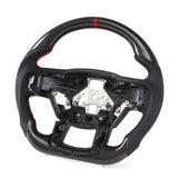 Carbon Fiber & Perforated Leather Steering Wheel for Ford F-150 Raptor 2015–2020 | U.S. Stock, Ready to Ship