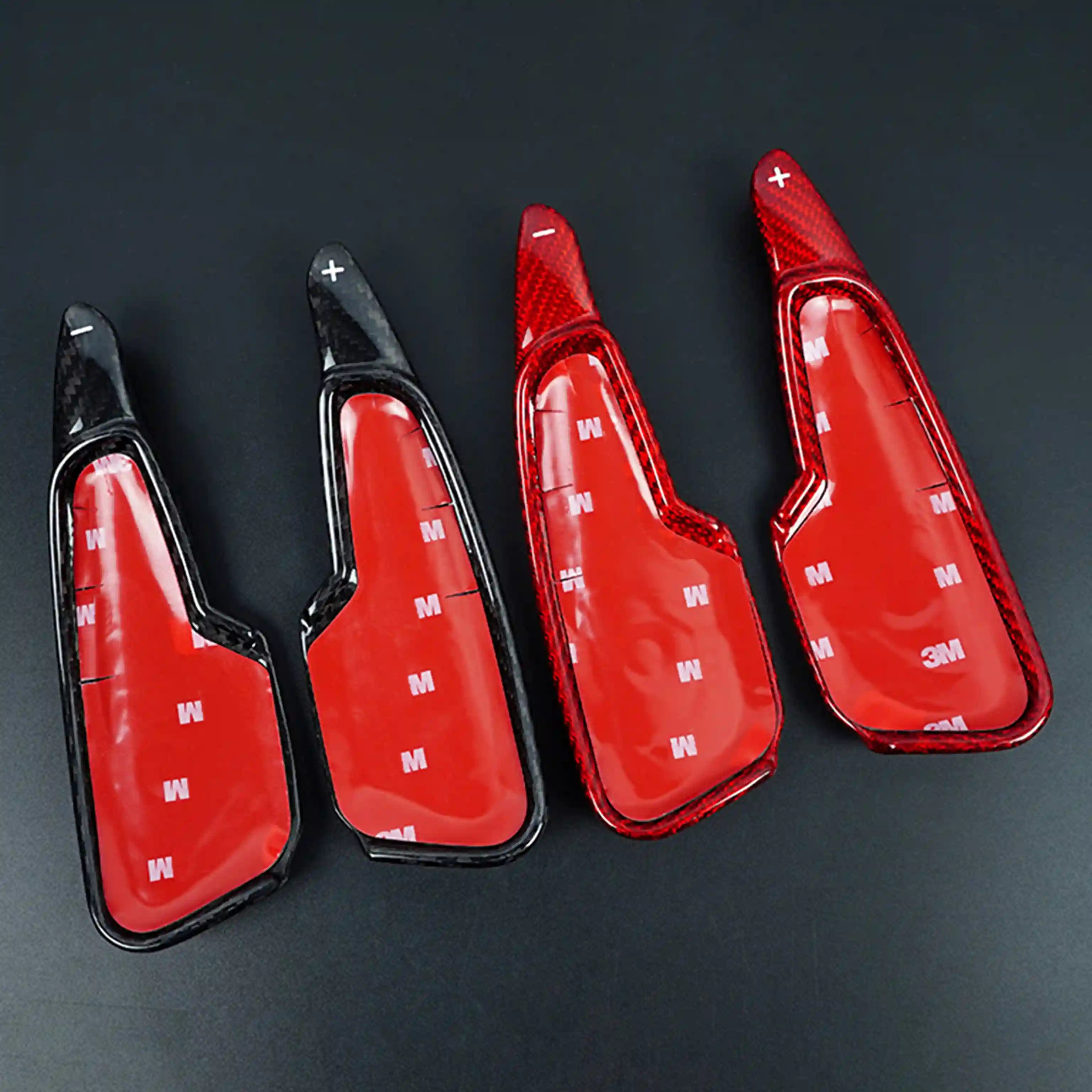 Corvette C8 Carbon Fiber Steering Wheel Paddle Shifter Extensions (2020–2023)