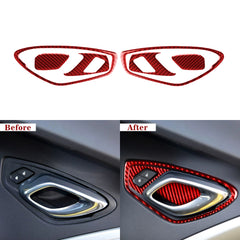 Carbon Fiber Interior Door Handle Overlays for Chevy Camaro (2016–2024)