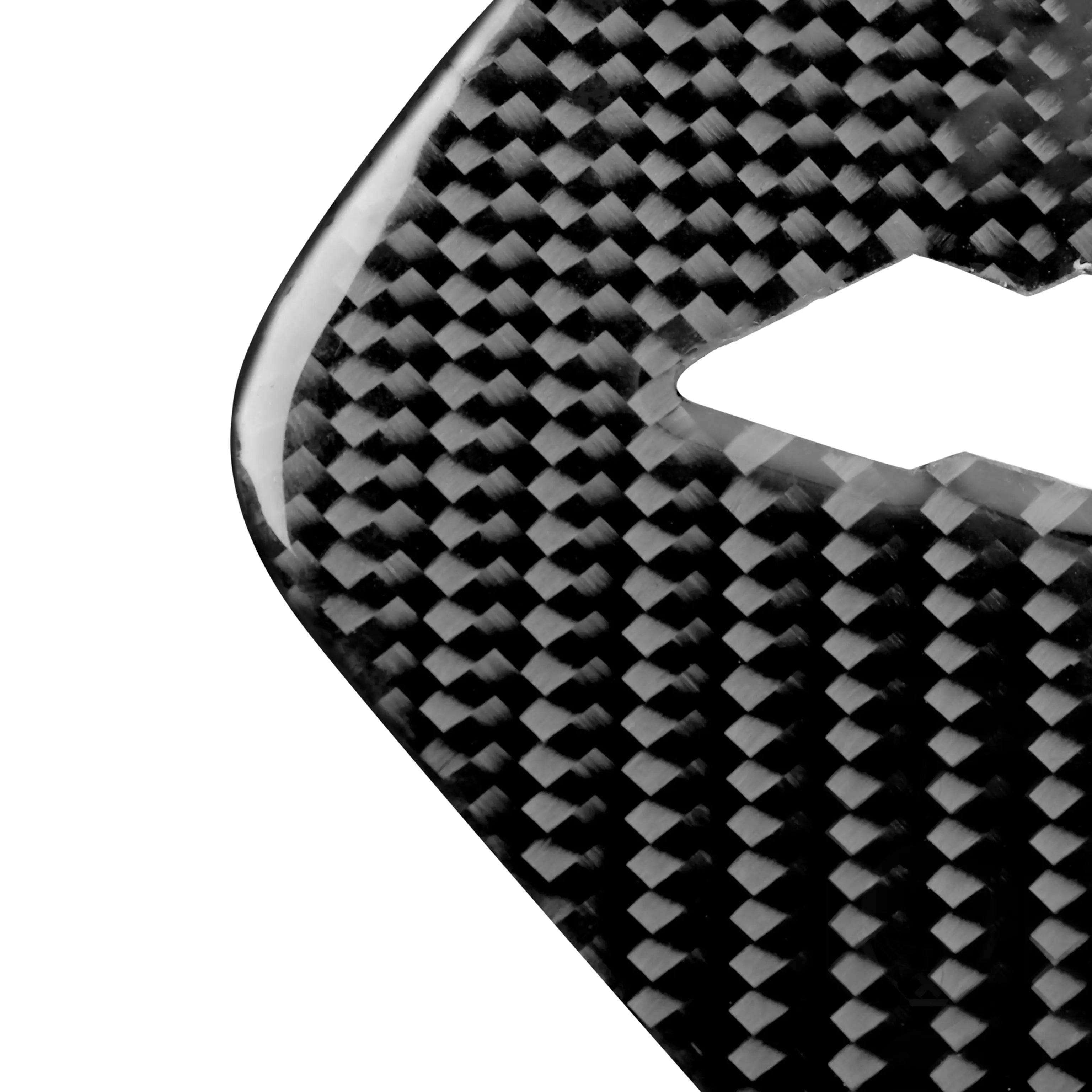 Carbon Fiber Center Steering Wheel Overlay for Corvette C7 (2014–2019)