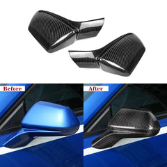 Carbon Fiber Mirror Covers for Chevy Camaro (2016–2024)
