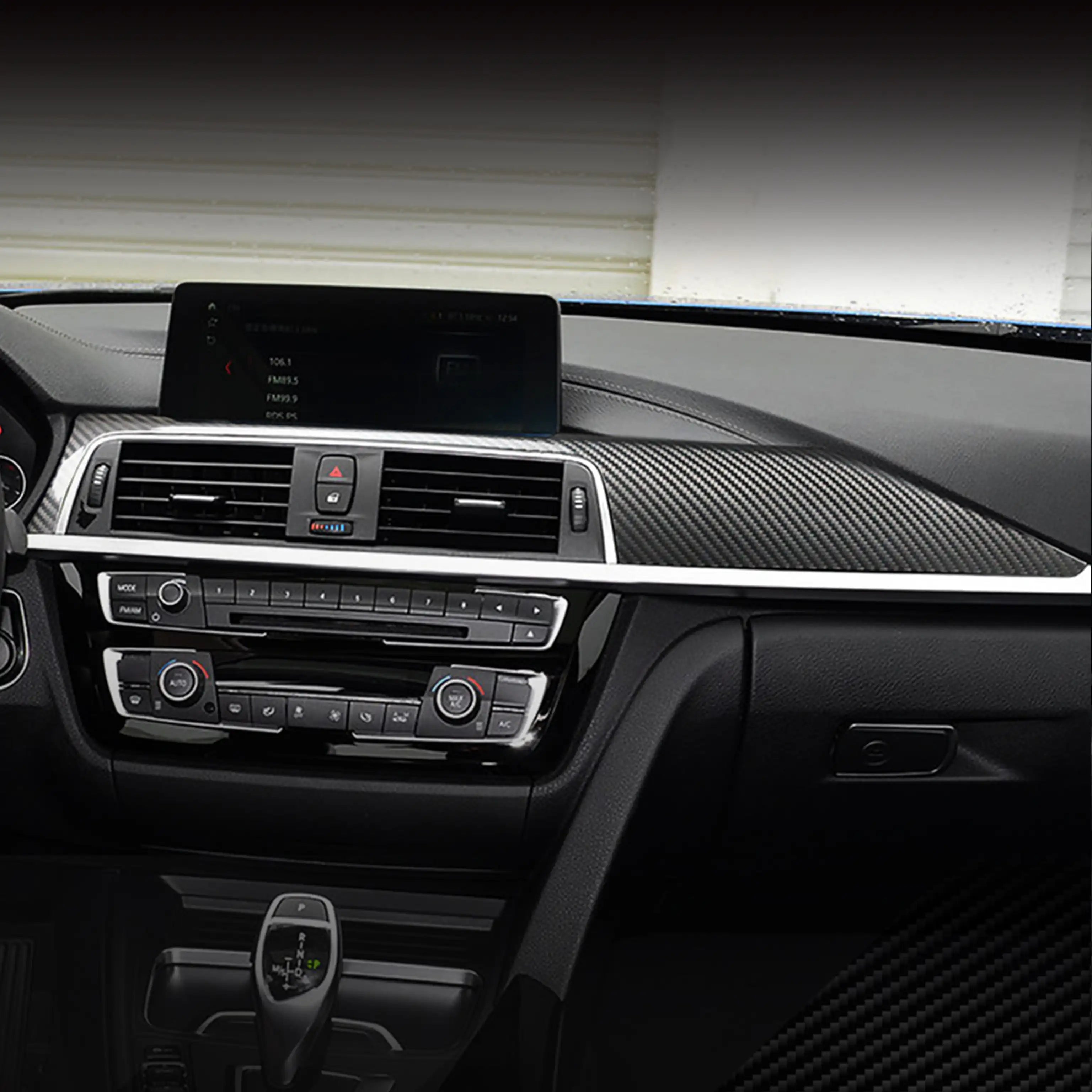 CarbonTailor Carbon Fiber Interior Trim Set – BMW 3 Series & 4 Series (F30, F31, F34, F32, F36)