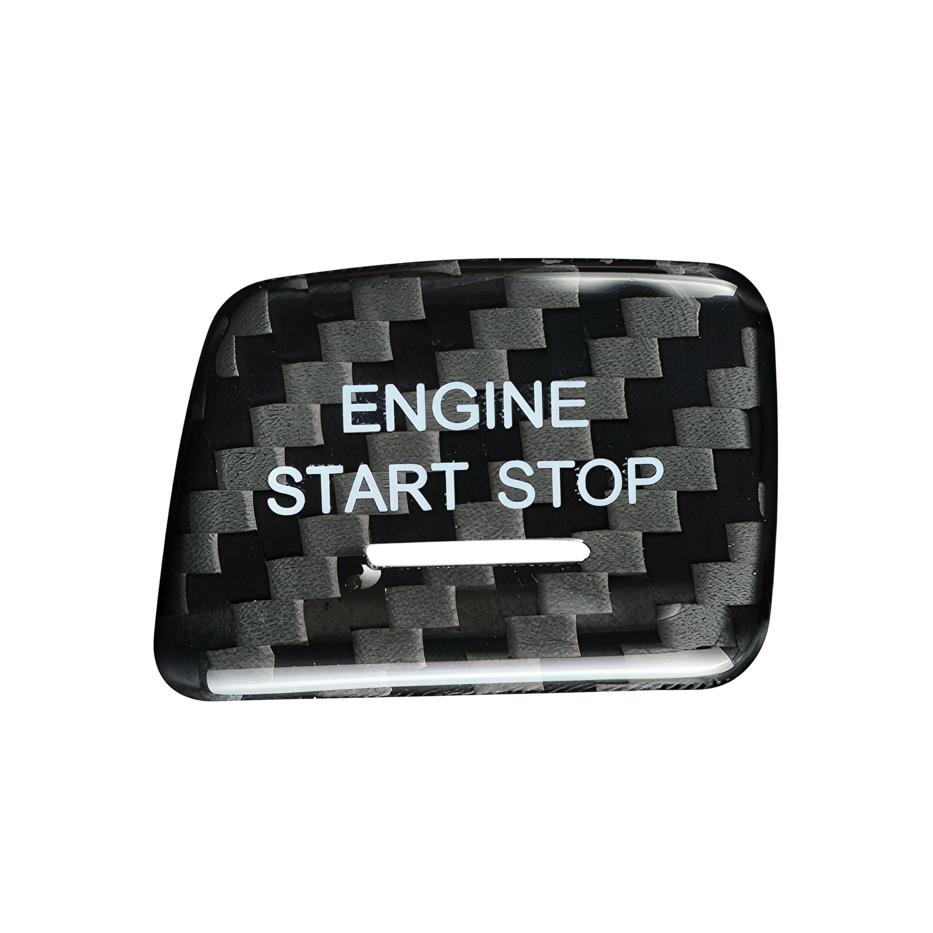 Carbon Fiber Start Stop Engine Button Cover for Camaro (2016–2024) &amp
