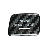 Carbon Fiber Start Stop Engine Button Cover for Camaro (2016–2024) &amp
