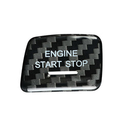 Carbon Fiber Start Stop Engine Button Cover for Camaro (2016–2024) &amp