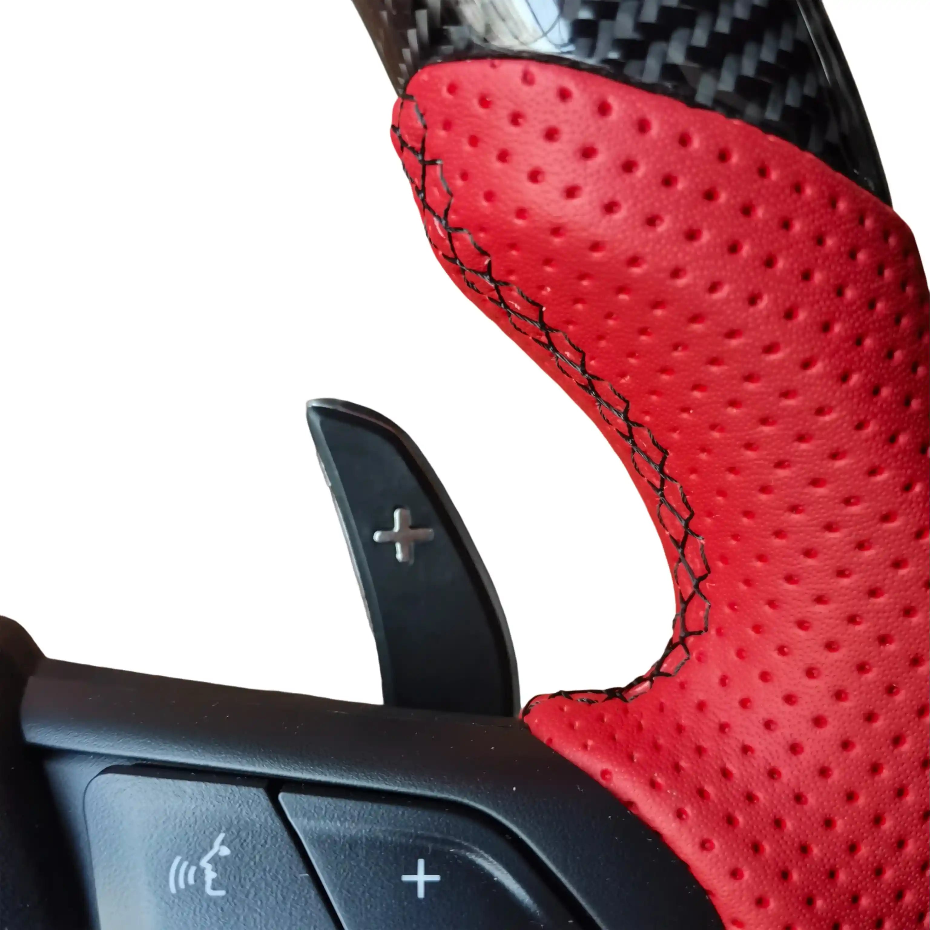 Configured BMW M Performance Steering Wheel with LED and Button Assembly – E/F Chassis Upgrade