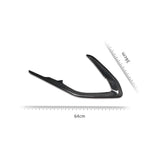 Real Carbon Fiber Door Panel Chrome Trim Cover for 2016–2024 Chevy Camaro