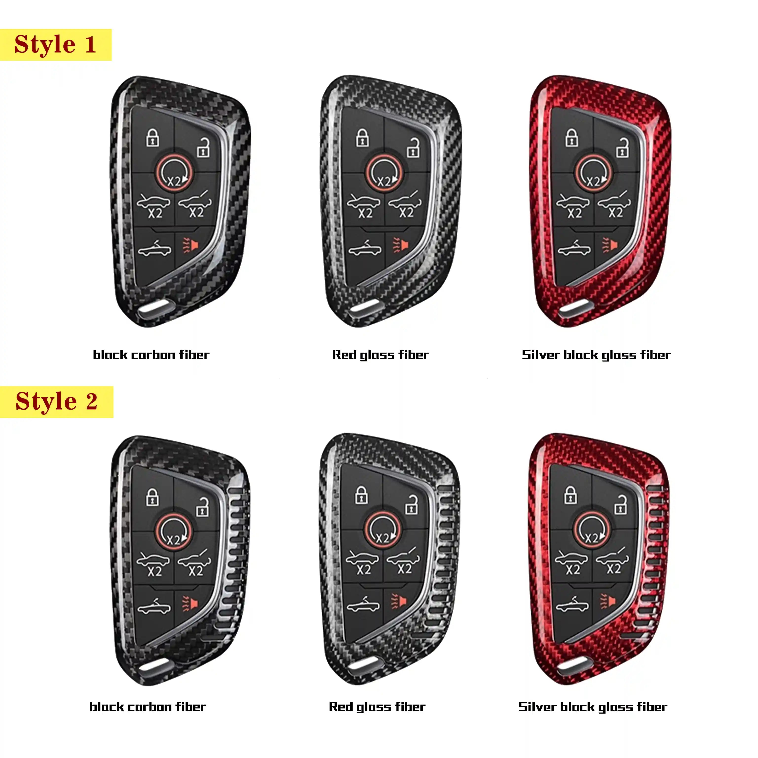Carbon Fiber Key Fob Cover for Corvette C8 (2020–2022)