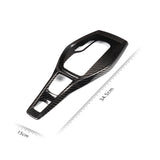Carbon Fiber Gear Shift Chrome Trim Delete Cover for Chevy Camaro (2016–2024)