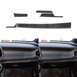 Carbon Fiber Lower Dashboard Overlay for Chevy Camaro (2016–2024)