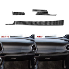 Carbon Fiber Lower Dashboard Overlay for Chevy Camaro (2016–2024)