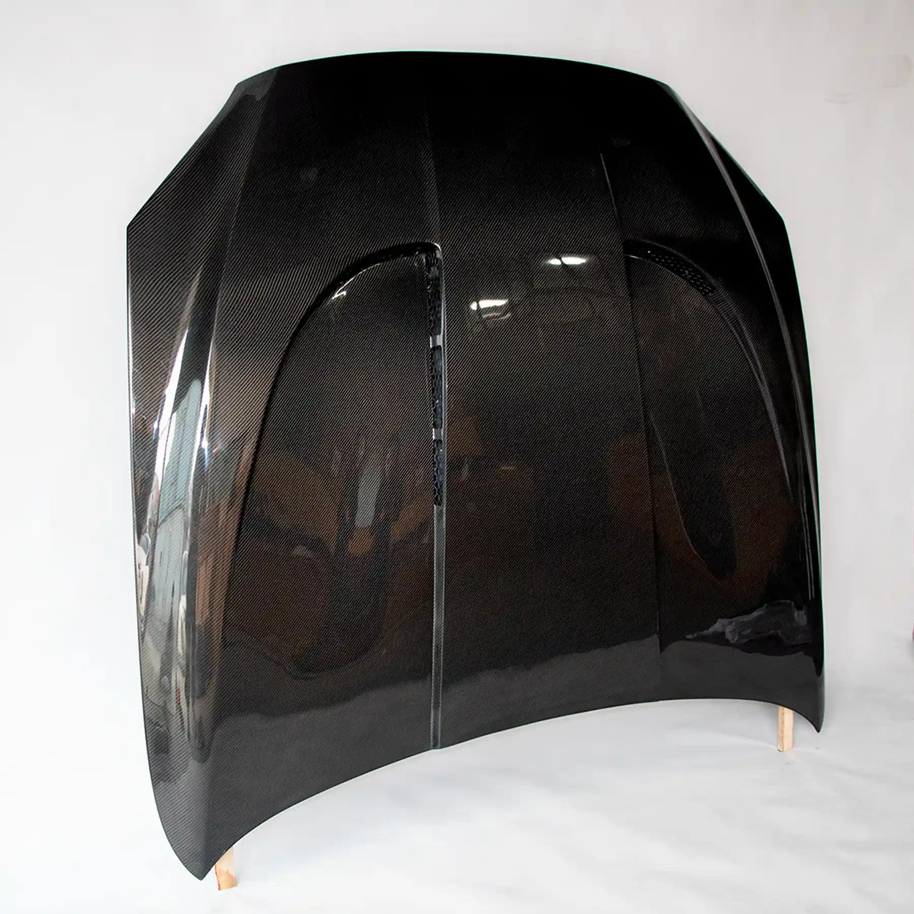 OEM Style dry wet carbon fiber front hood BMW 6 Series F06