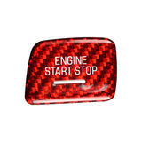 Carbon Fiber Start Stop Engine Button Cover for Camaro (2016–2024) &amp