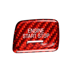 Carbon Fiber Start Stop Engine Button Cover for Camaro (2016–2024) &amp