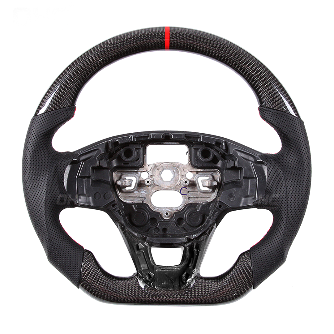 CarbonTailor Carbon Fiber Steering Wheel for 2015–2019 FORD FOCUS – Upgrade Your Driving Experience