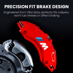 CarbonTailor™ Performance Brake Caliper Covers | Designed for BMW 3/4 Series & M Models | 4PCS Aluminum Alloy