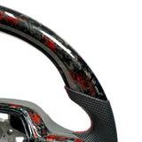 Forged Carbon Fiber Steering Wheel for Ford F-150 Raptor 2021 - 2026+ | Color Gold Flake