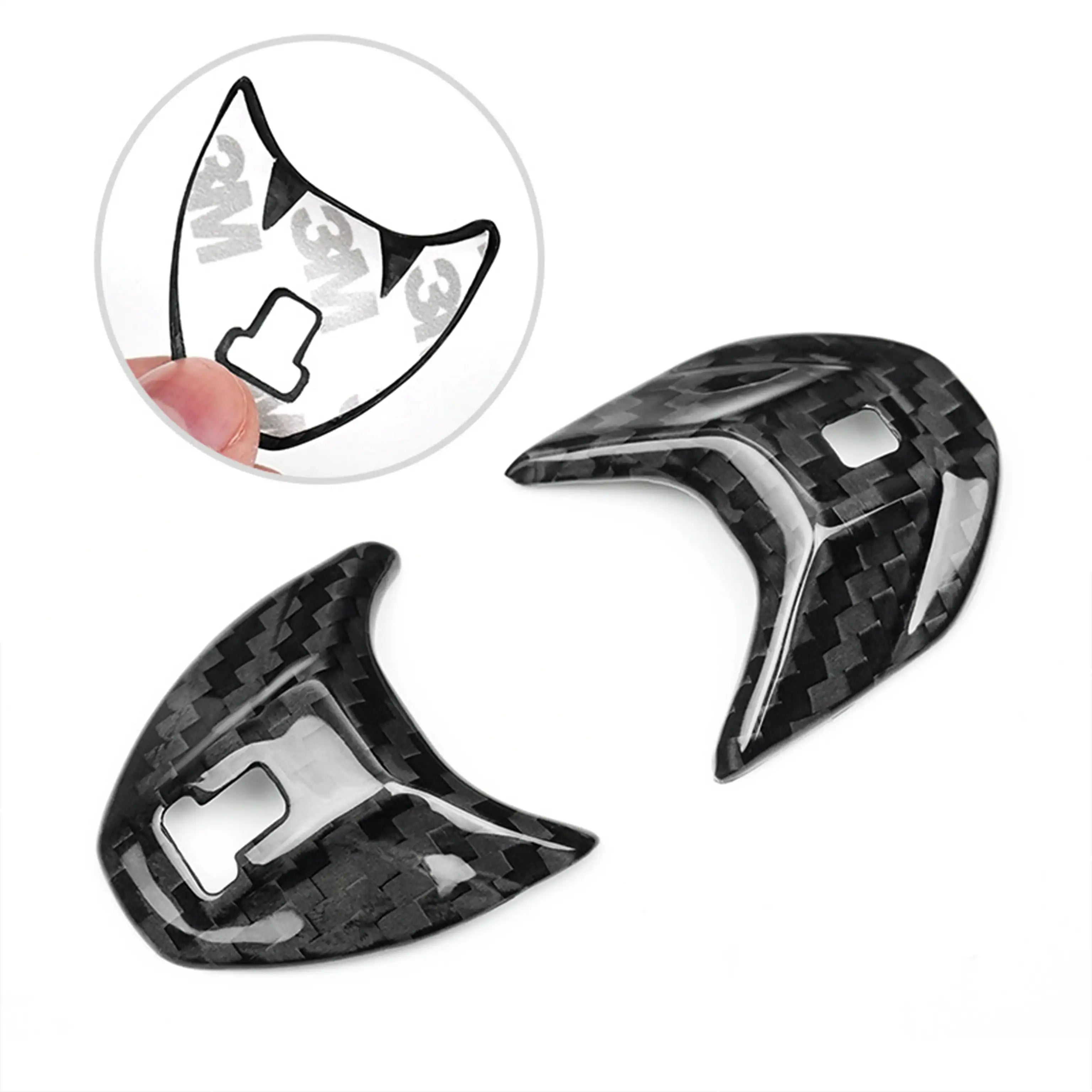 Corvette C8 Real Carbon Fiber Gear Shift Button Cover (2020–2024)