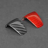 Dry Carbon Fiber Gear Shift Knob Cover Trim For Ford Focus Fiesta C-Max Fusion Escape Transit Interior Overlay