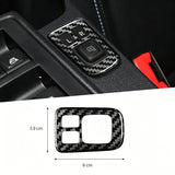 Ford Bronco 2021-2025 Dry Carbon Fiber Center Console Mirror Adjustment Panel Cover Interior Trim Overlay