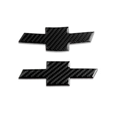 Carbon Fiber Exterior Bowtie Emblem Covers for Camaro (2016–2024)