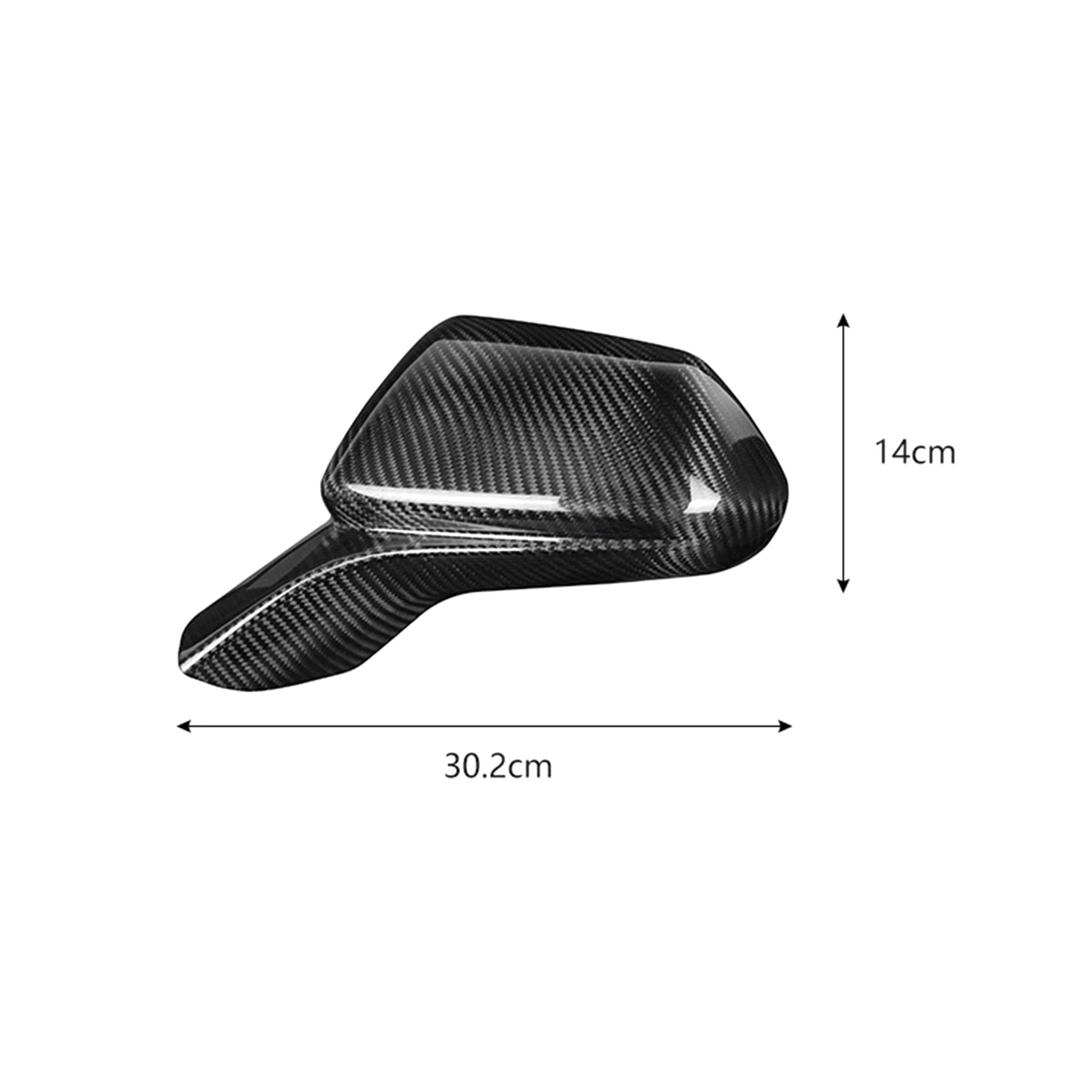 Carbon Fiber Mirror Covers for Chevy Camaro (2016–2024)