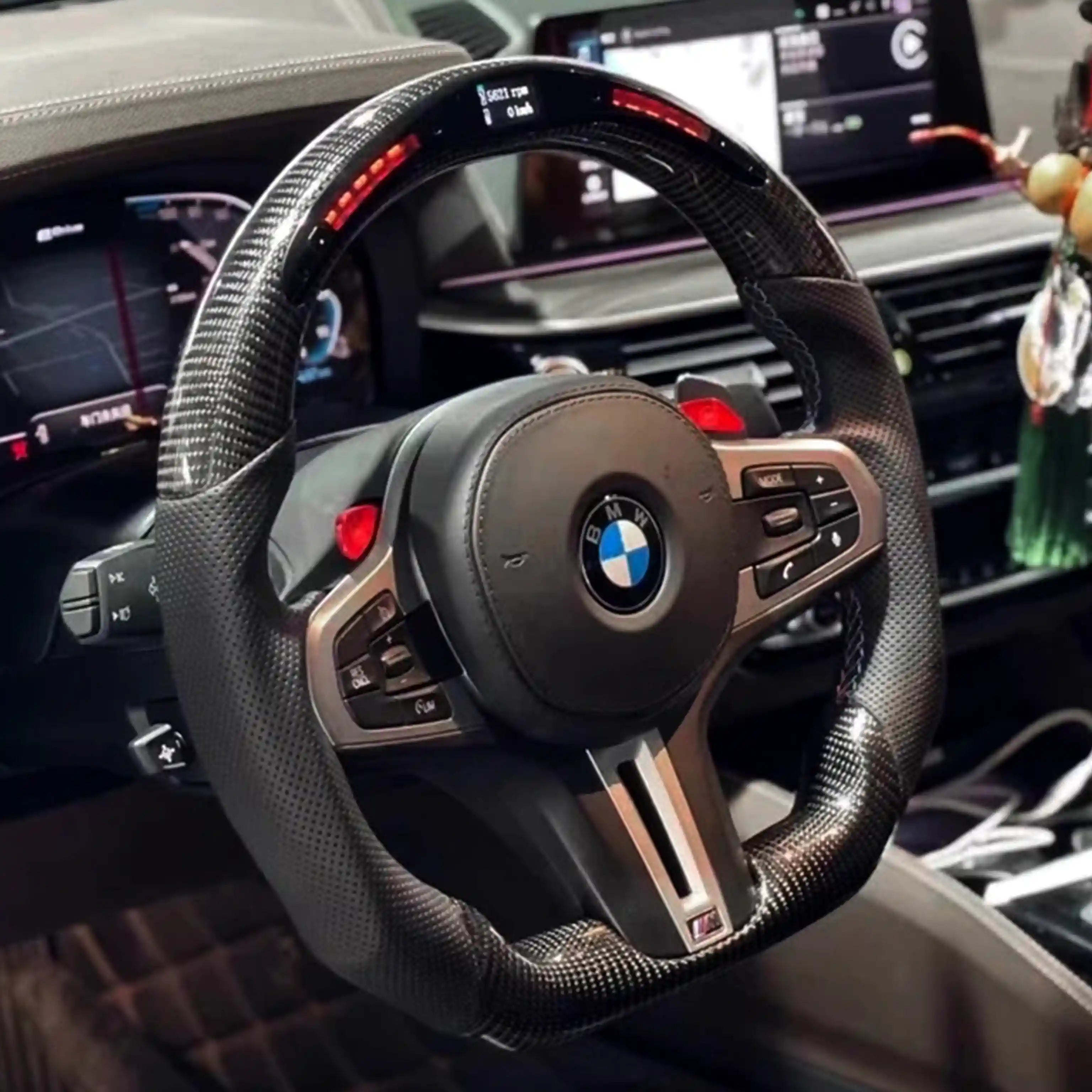 BMW G-Series M Performance Steering Wheel – Latest LCI Style Full Custom | Fits 3/4 Series, M3, M4, X5, X6 & More