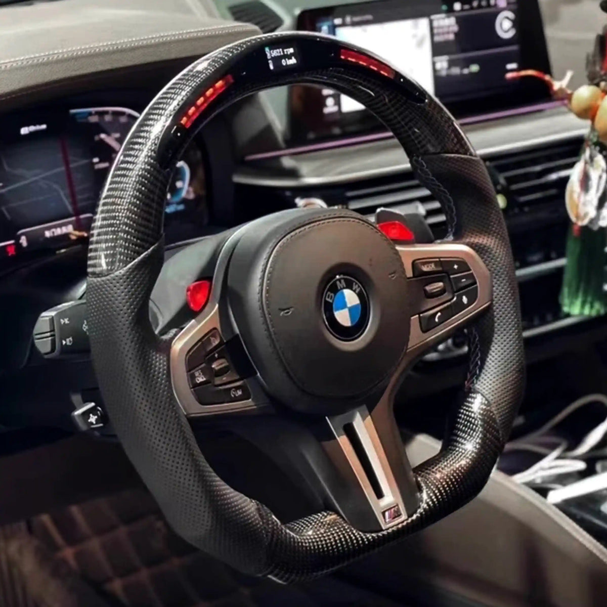BMW G-Series M Performance Steering Wheel – Latest LCI Style Full Custom | Fits 3/4 Series, M3, M4, X5, X6 & More