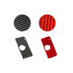 Carbon Fiber Glove Box Handle Overlay for Camaro (2016–2024)