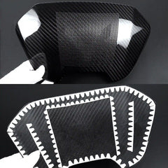 Corvette C8 Carbon Fiber Waterfall Speaker Trim Cover with Corvette Logo (2020–2024)