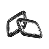 Dry Carbon Fiber Gear Shift Trim Cover for Ford F-150 2015-2020 Interior Gear Shifter Overlay Trim Gloss Black Red