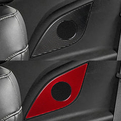 Carbon Fiber Rear Seat Speaker Trim Overlay for Camaro (2016–2024)
