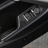 Carbon Fiber Window Switch Covers for Chevy Camaro (2016–2024)