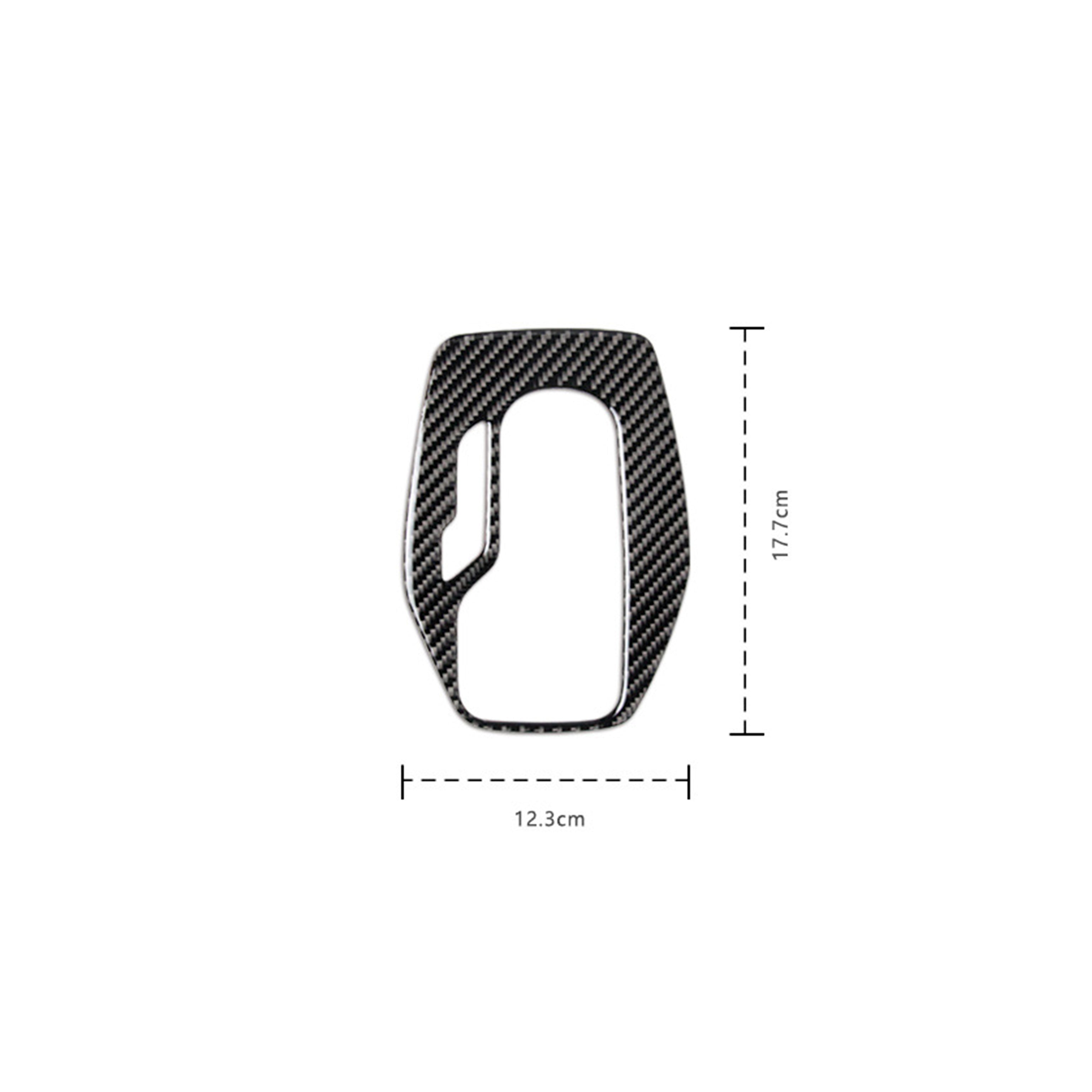 Carbon Fiber Gear Shift Trim Overlay for Chevy Camaro (2016–2024)