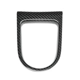 Ford Mustang 2015-2023 Manual Carbon Fiber Shift Surround Trim Cover Interior Overlay Compatible With Manual Transmission Models