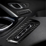 Carbon Fiber Memory Seat Button Trim Covers for Camaro (2016–2024)