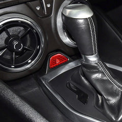 Carbon Fiber Interior Hazard Button Cover for Camaro (2016–2024)