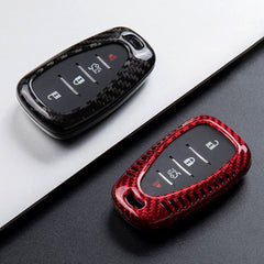 Real Carbon Fiber Key Fob Cover for Chevy Camaro (2016–2024)