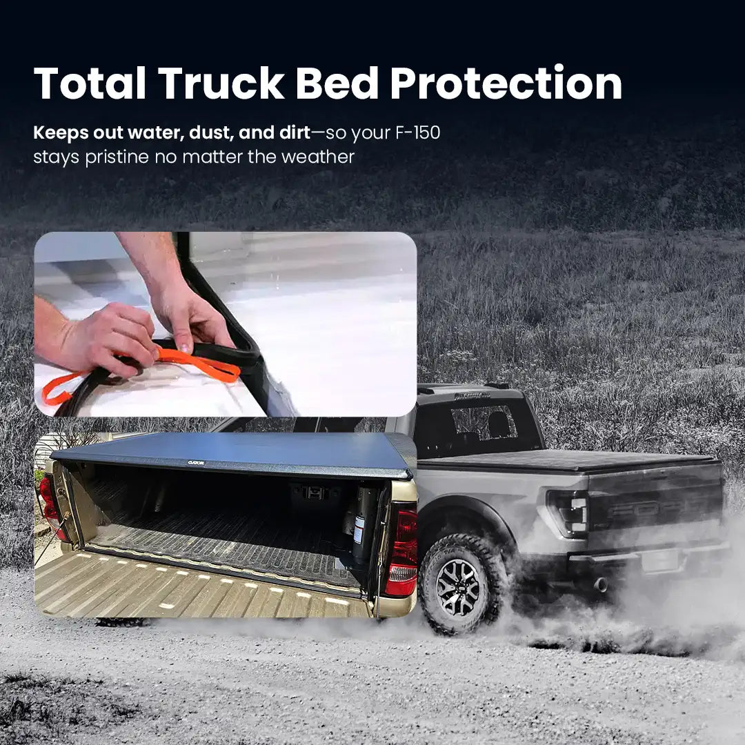 CarbonTailor TailGuard Seal – Weatherproof Tailgate Seal for Ford F-150