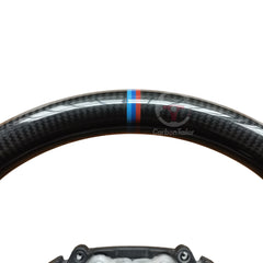 BMW G Series Custom Carbon Steering Wheel – Alcantara Center | Fits 5–8 Series, X3–X7, M5/M8