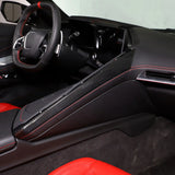 Fit for Corvette C8 Carbon Fiber Upper Right Center Console Cover (2020–2024)