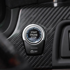 Crystal Start Stop Button for BMW E Chassis – Luxury Interior Upgrade