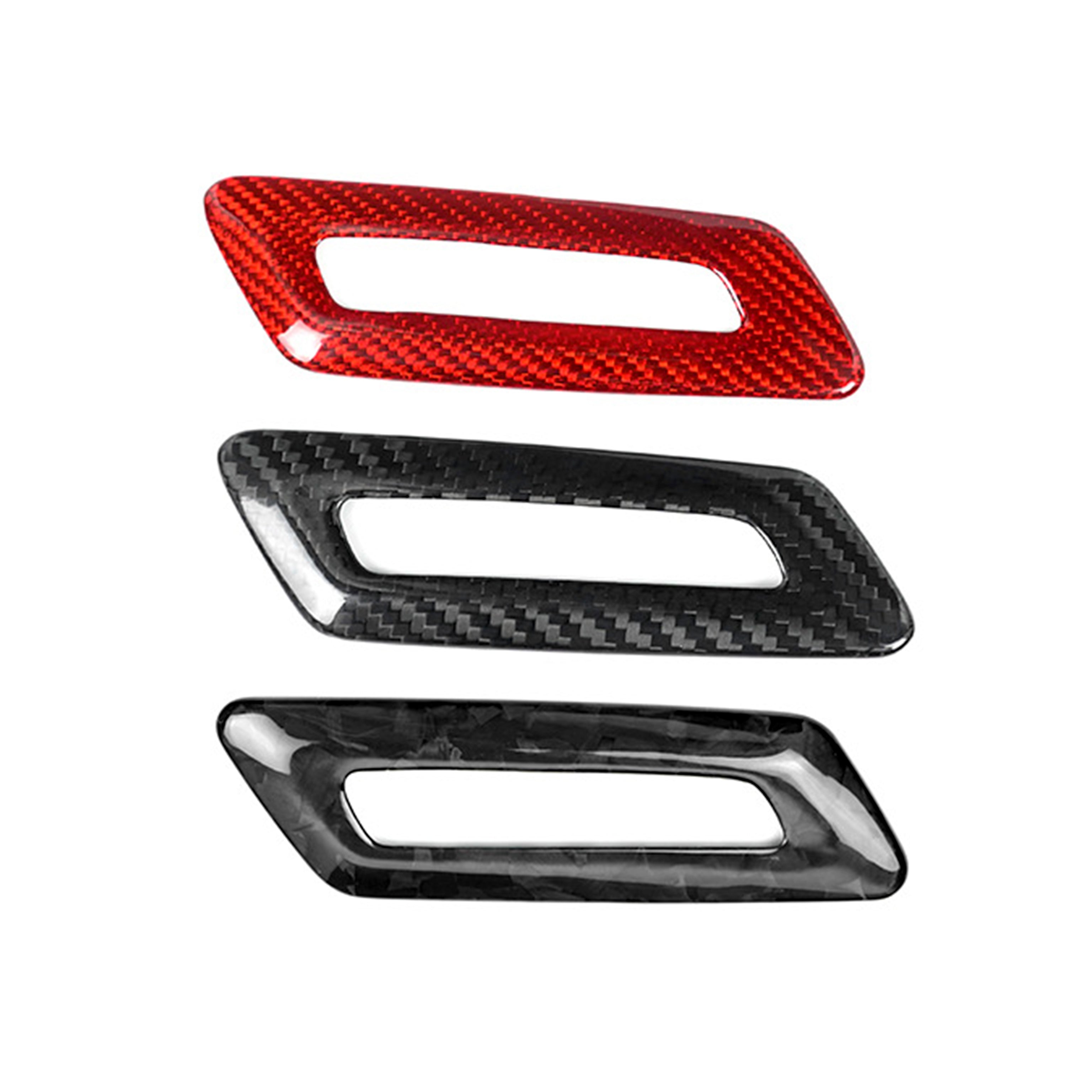 Carbon Fiber Memory Seat Button Trim Covers for Camaro (2016–2024)