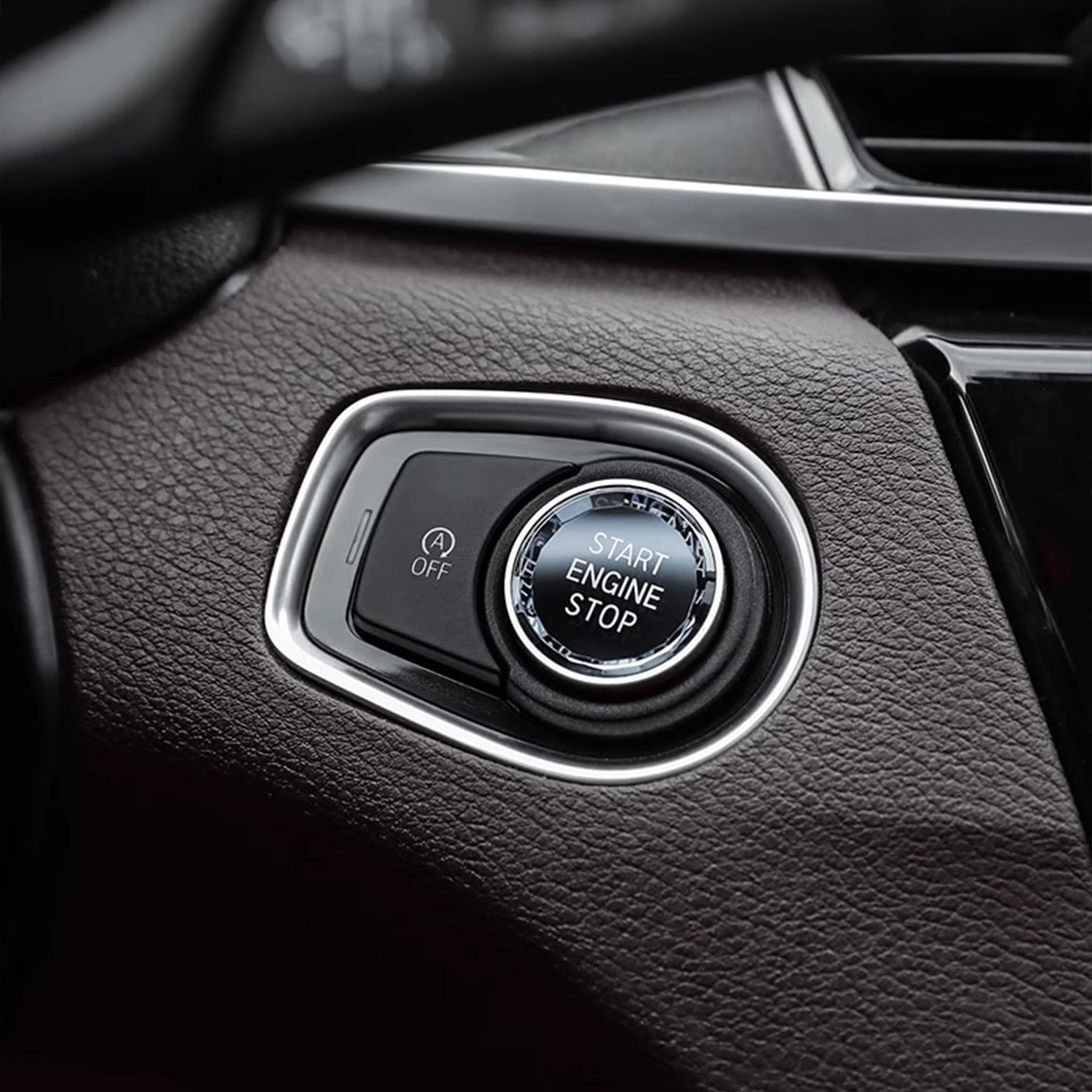 Crystal Start Stop Button for BMW E Chassis – Luxury Interior Upgrade