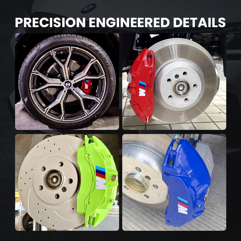 CarbonTailor™ Performance Brake Caliper Covers | Designed for BMW 3/4 Series & M Models | 4PCS Aluminum Alloy