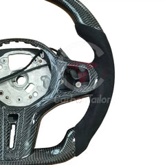 BMW G Series Carbon Fiber Steering Wheel – Fits G30/G31/G38, M5 F10/F90, M8 F91/F92/F93, G32, G11/G12, G14/G15/G16, G01, G02, G05, G06, G07