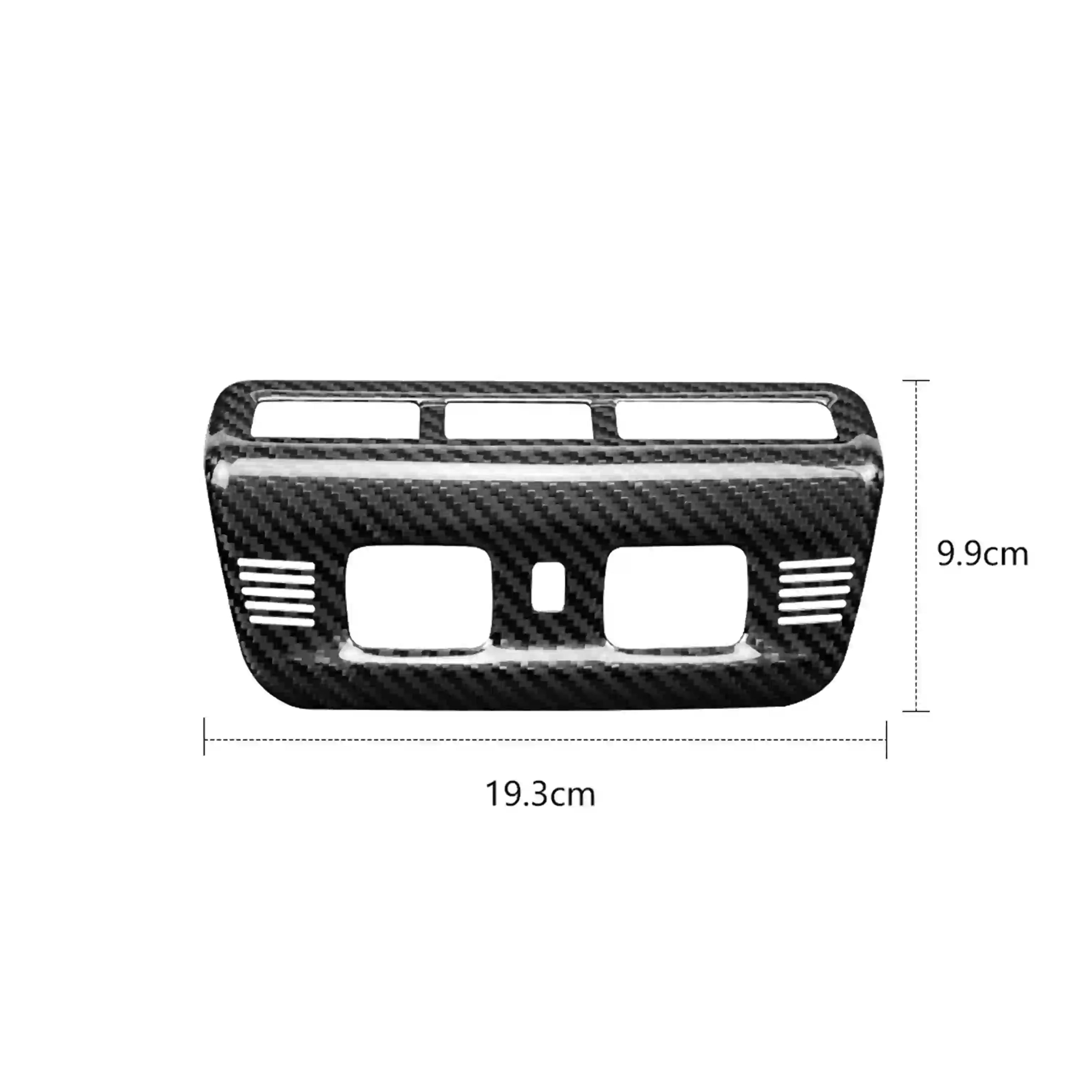 Corvette C8 Carbon Fiber Overhead Dome Light Trim Cover (2020–2024)