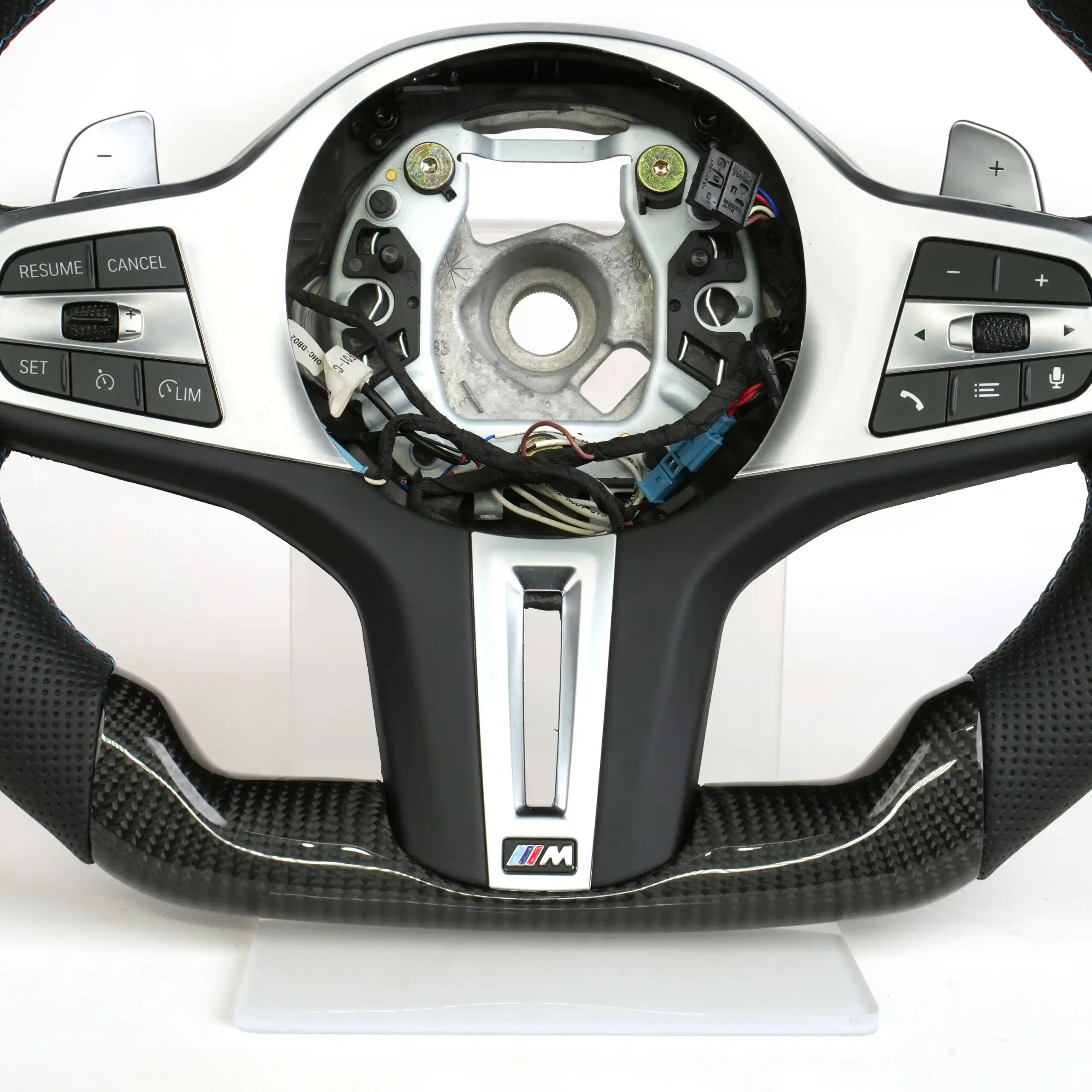 BMW G Series M Performance Steering Wheel with LED Display and Button Assembly